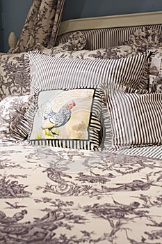 Luxury upscale bedding and linens