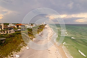 Luxury vacation homes Seaside Beach FL USA