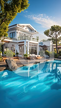 Luxury villa with a swimming pool