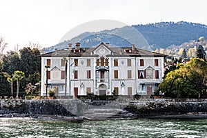 Luxury Villa Trotti on the shore of Lake Como. Italy