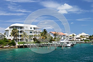 Luxus vily raj ostrov, bahamské ostrovy 