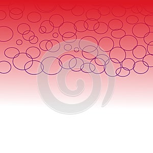 Luxury exotic DESIGN GEOM dots red photo