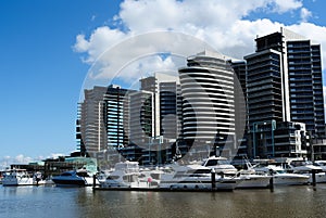 Luxury waterfront apartments