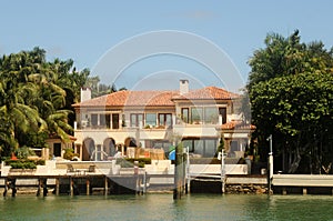 Luxury waterfront home