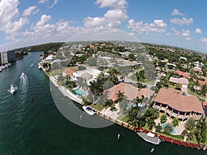 Luxury waterfront homes