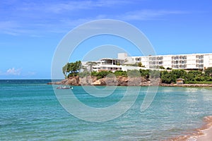 Luxury waterfront resort, Guadeloupe