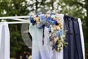 Luxury wedding decoration.