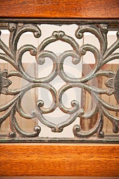 Luxury Wrought Iron Fence Detail