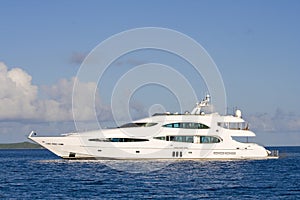 Luxury yacht