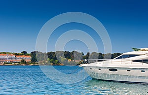 Luxury Yacht on Adriatic sea