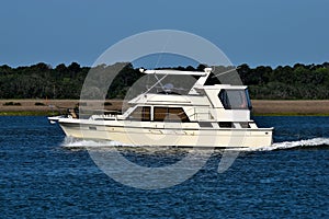 Luxury yacht, Florida, USA