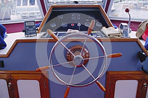 luxury yacht helmsman