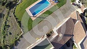 Luxus Finca with Pool Flyover - Aerial Flight, Mallorca