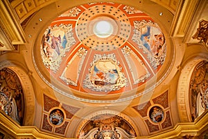 Luxyry golden celling in Macau