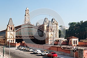 Luz train station, sao paulo