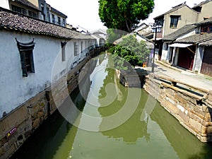 Luzhi ancient town view