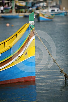 Luzzu, Maltese boat with eyes