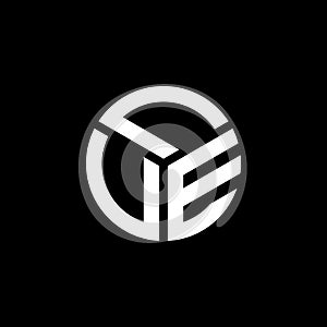 LVE letter logo design on black background. LVE creative initials letter logo concept. LVE letter design
