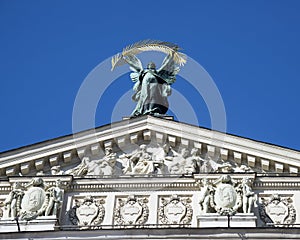 Lviv Opera Sculpture Glory