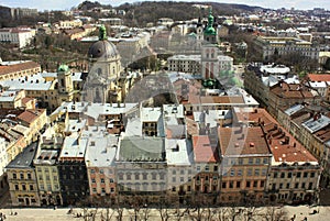 Lviv rooftop photo