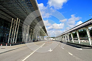 Lviv, Ukraine, International airport.