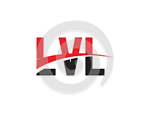 LVL Letter Initial Logo Design