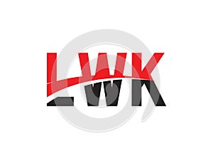 LWK Letter Initial Logo Design