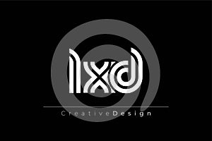 LXD Creative Unique Modern Letter Logo Design