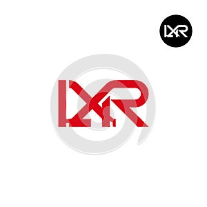 LXR Logo Letter Monogram Design photo