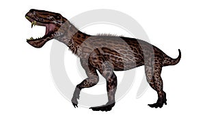 Lycaenops dinosaur - 3D render
