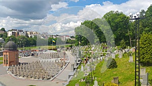 lychakivske cemetery. the burial place of the Cossack hundreds.