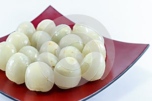 Lychee. Fresh lychees