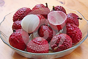 Lychee fruits photo