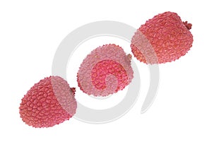 Lychees fruits (Litchi chinensis)