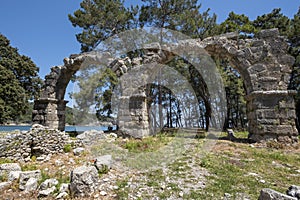 Lycia trail ruins photo