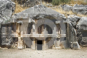 Lycian Rock-cut tomb in Myra