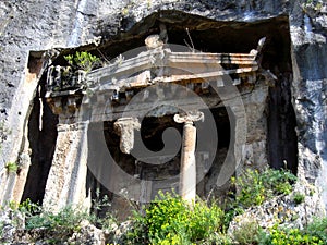 Lycian ruins in Turkey