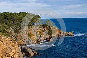 Lycian way, Likya yolu mountain landscape