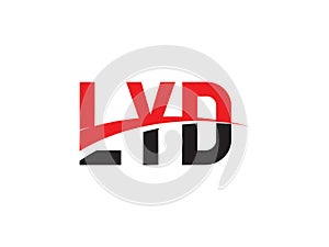 LYD Letter Initial Logo Design