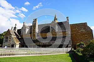 Lyddington Bede House in the sun