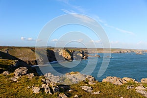 Lydstep in Pembrokeshire, West Wales