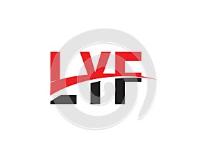 LYF Letter Initial Logo Design