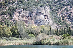 Lykian Rock Tombs, Dalyan