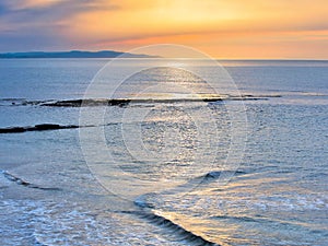 Lyme Bay on a Calm October Morning