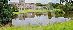 Lyme Hall historic English Stately Home and park in Cheshire, UK