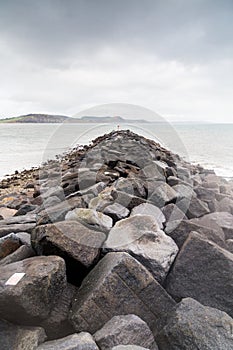 Lyme regis in dorset england uk