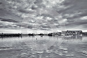 Lyme Regis Harbour - January