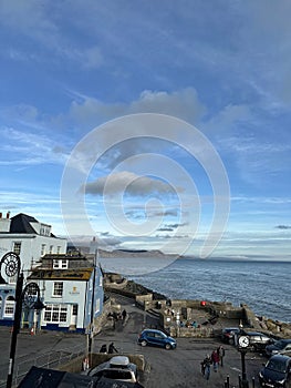 Lyme Regis Jurassic coastal landscape Dorset England