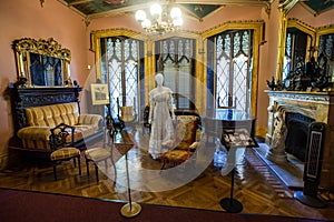 Lyndhurst Mansion castle museum interior