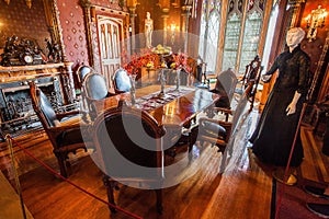 Lyndhurst Mansion castle museum interior